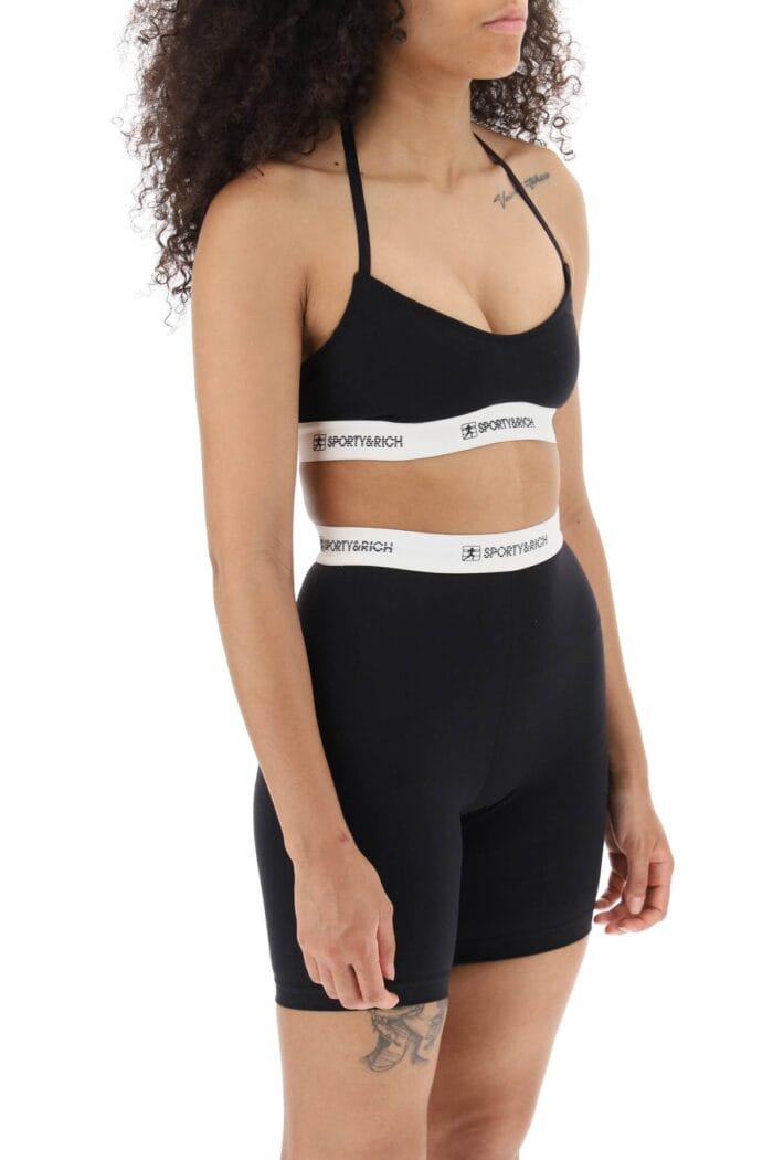 Sporty Rich Sports Bra With Logo Band