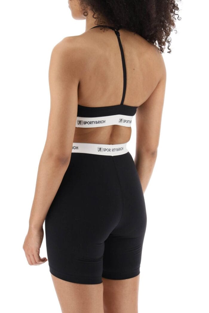 Sporty Rich Sports Bra With Logo Band