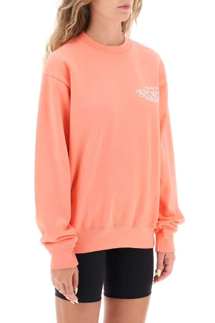 SPORTY & RICH Sporty Rich 'bardot Sports' Sweatshirt