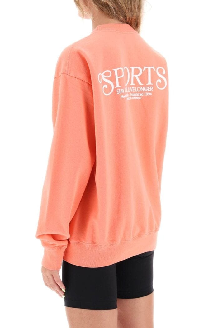 SPORTY & RICH Sporty Rich 'bardot Sports' Sweatshirt