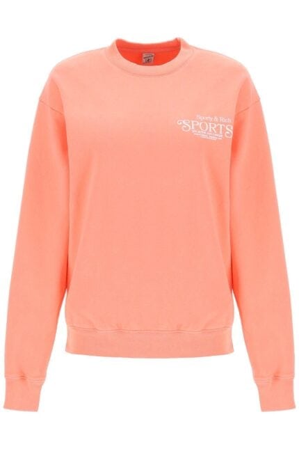 SPORTY & RICH Sporty Rich 'bardot Sports' Sweatshirt