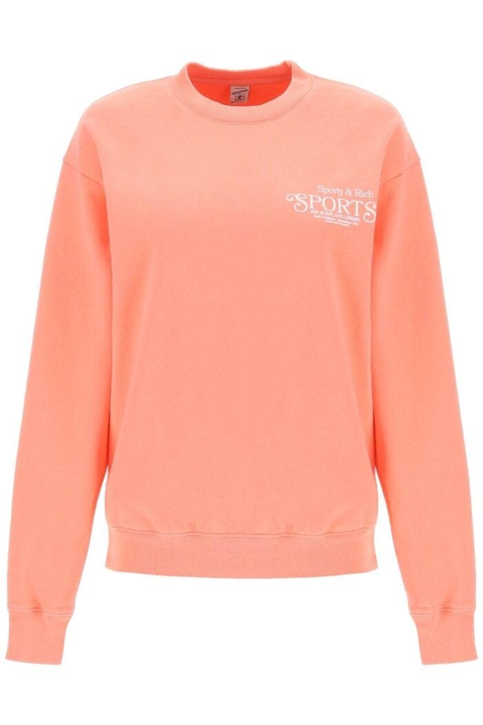 SPORTY & RICH Sporty Rich 'bardot Sports' Sweatshirt