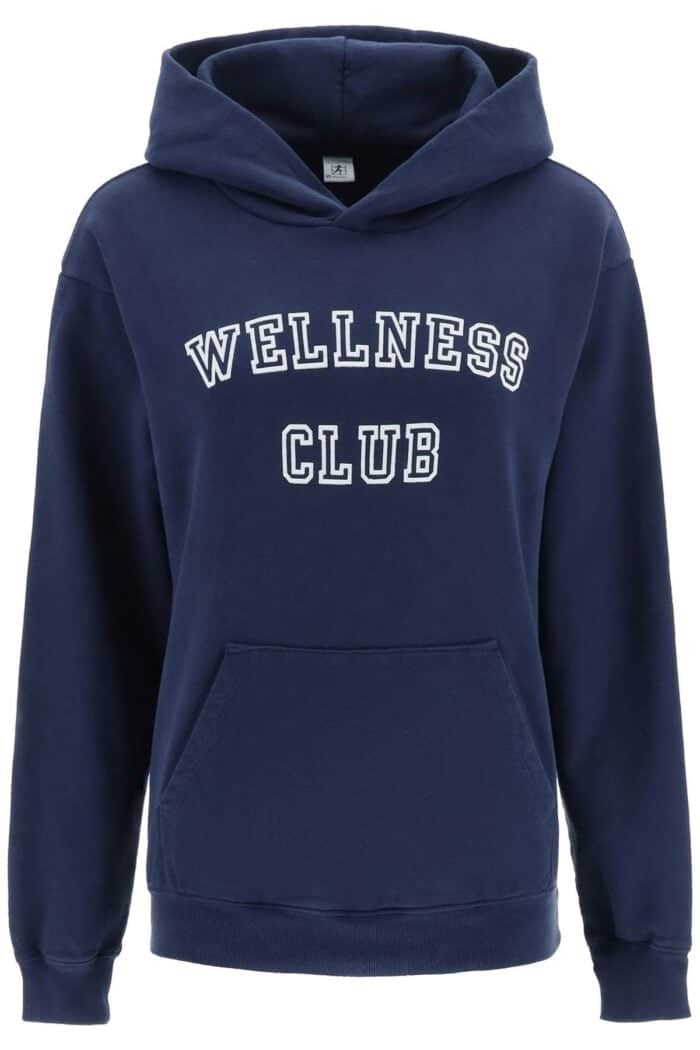 SPORTY & RICH Sporty Rich Hoodie With Lettering Logo