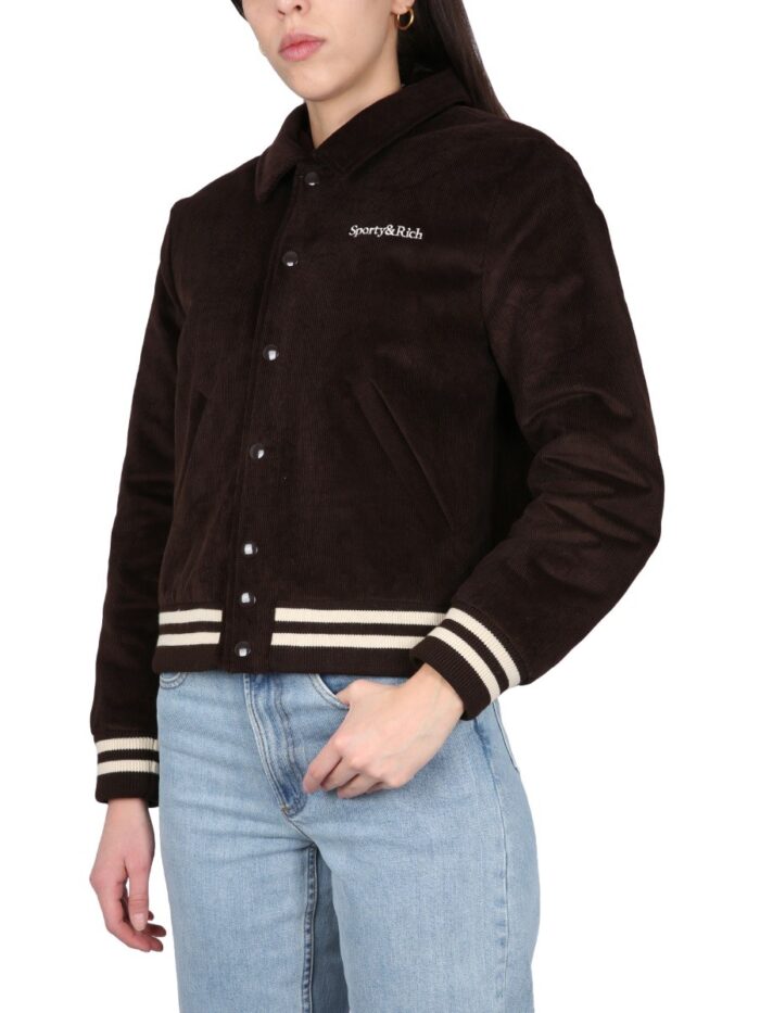 SPORTY&RICH BOMBER VARSITY