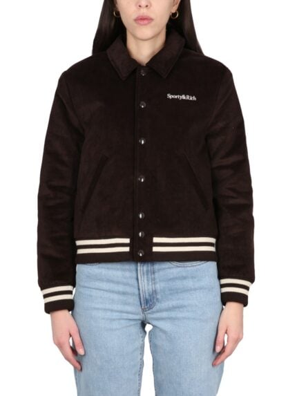 SPORTY&RICH BOMBER VARSITY