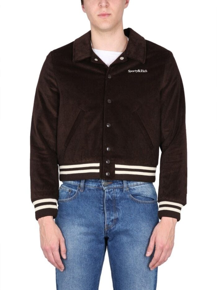 SPORTY&RICH BOMBER VARSITY
