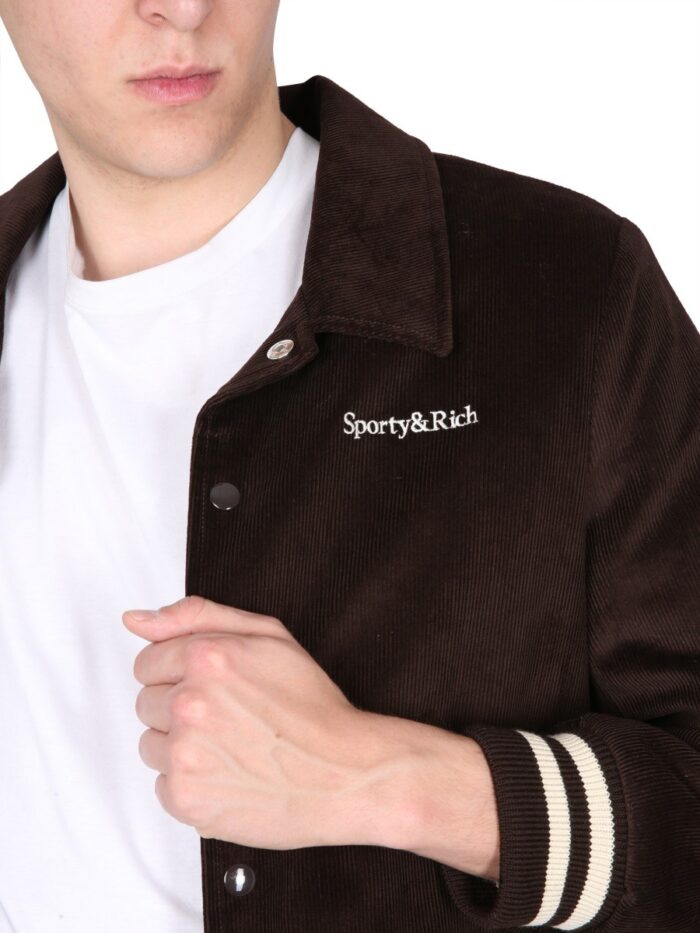 SPORTY&RICH BOMBER VARSITY