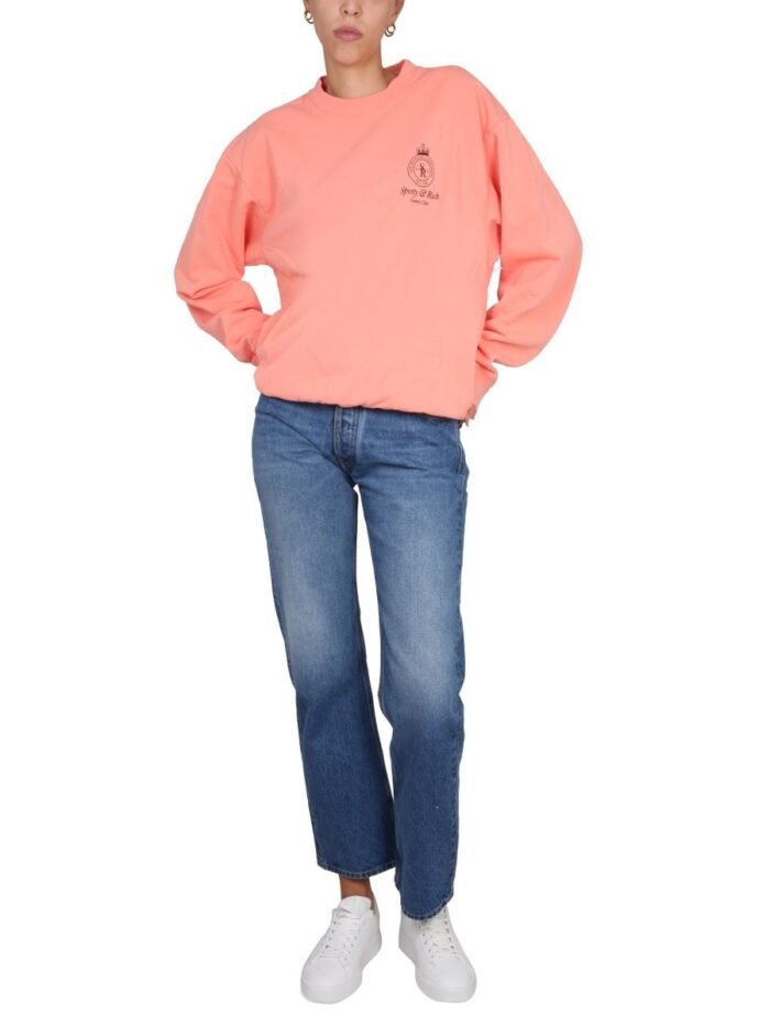 SPORTY&RICH "CROWN" SWEATSHIRT