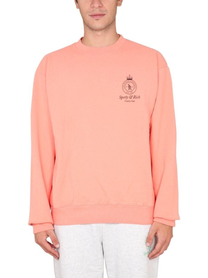 SPORTY&RICH "CROWN" SWEATSHIRT