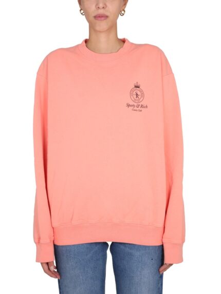 SPORTY&RICH "CROWN" SWEATSHIRT