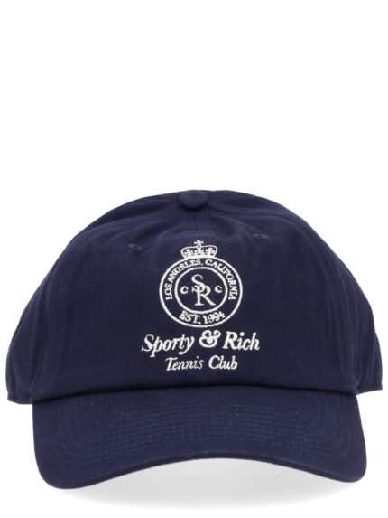 SPORTY&RICH "CROWN TENNIS" BASEBALL CAP