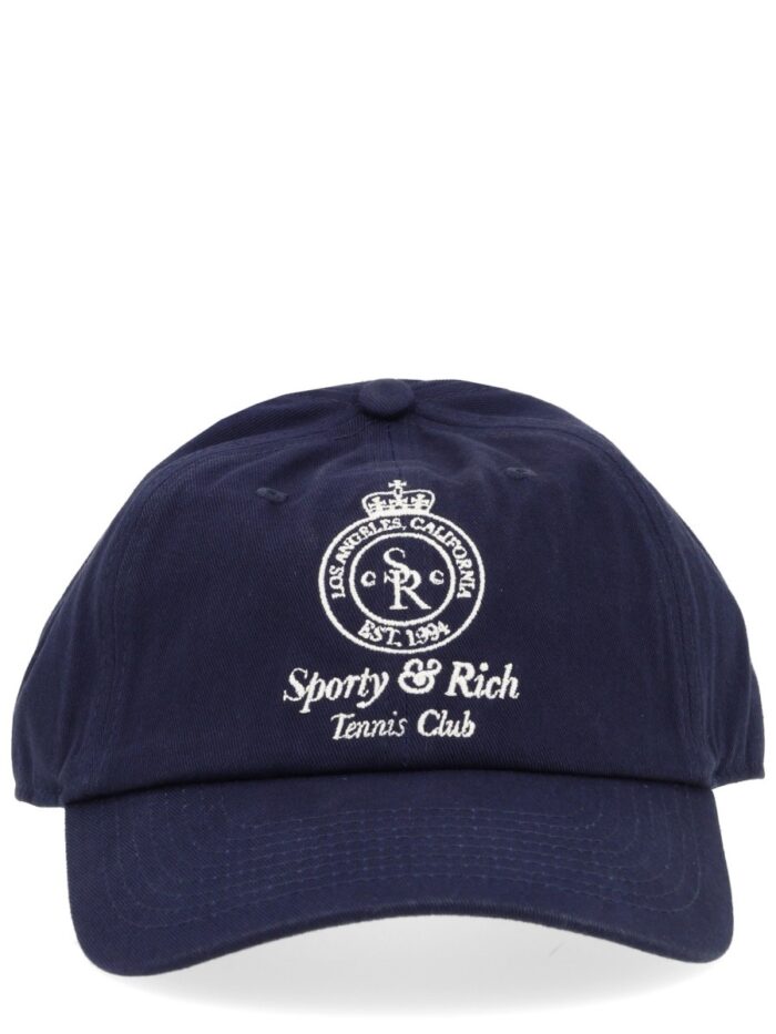 SPORTY&RICH "CROWN TENNIS" BASEBALL CAP