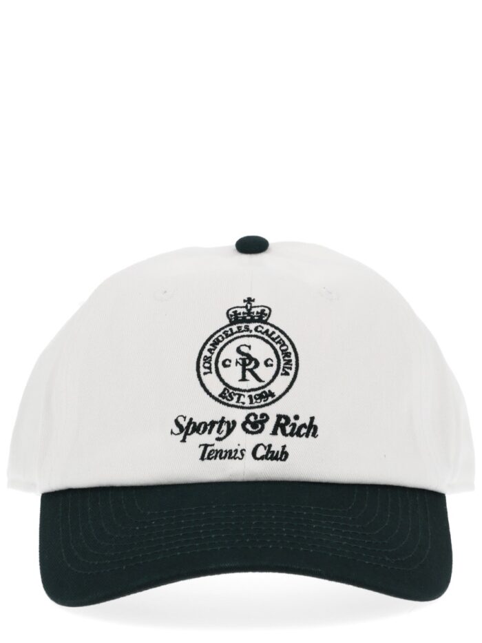 SPORTY&RICH "CROWN TENNIS" BASEBALL CAP