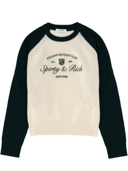 SPORTY&RICH JERSEY WITH LOGO