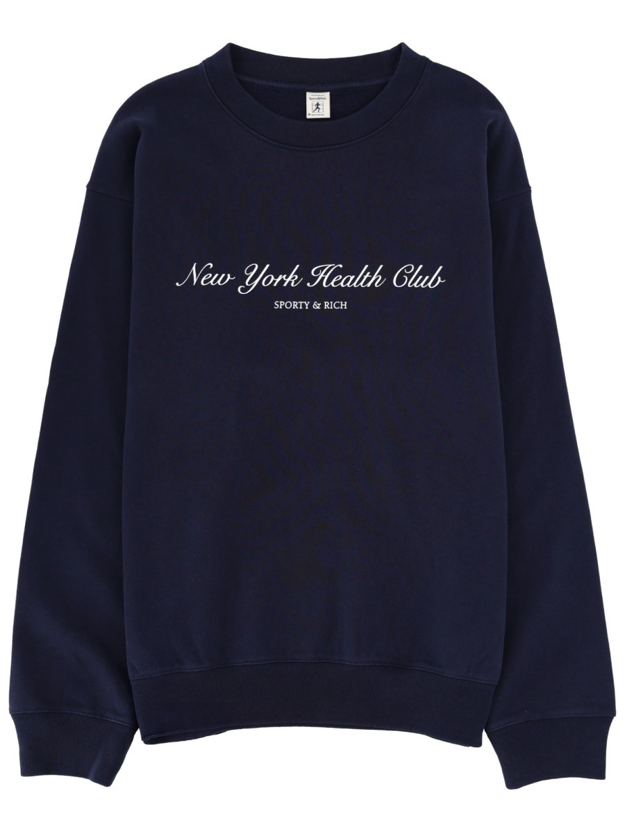 SPORTY&RICH "NY HEALTH CLUB" SWEATSHIRT