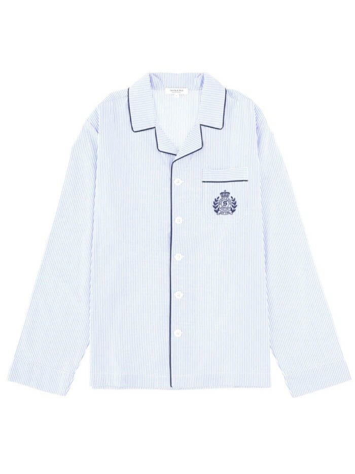 sporty&rich pajama shirt SPORTY&RICH PAJAMA SHIRT