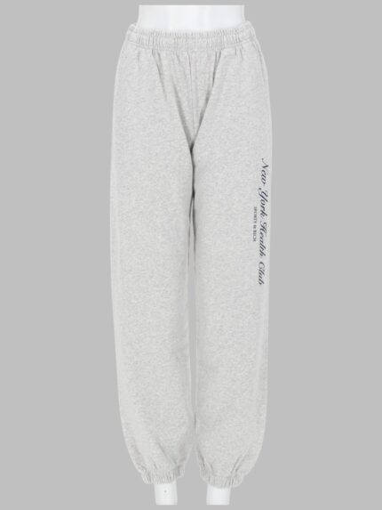 SPORTY&RICH PANTALONE SPORTIVO "NY HEALTH CLUB"
