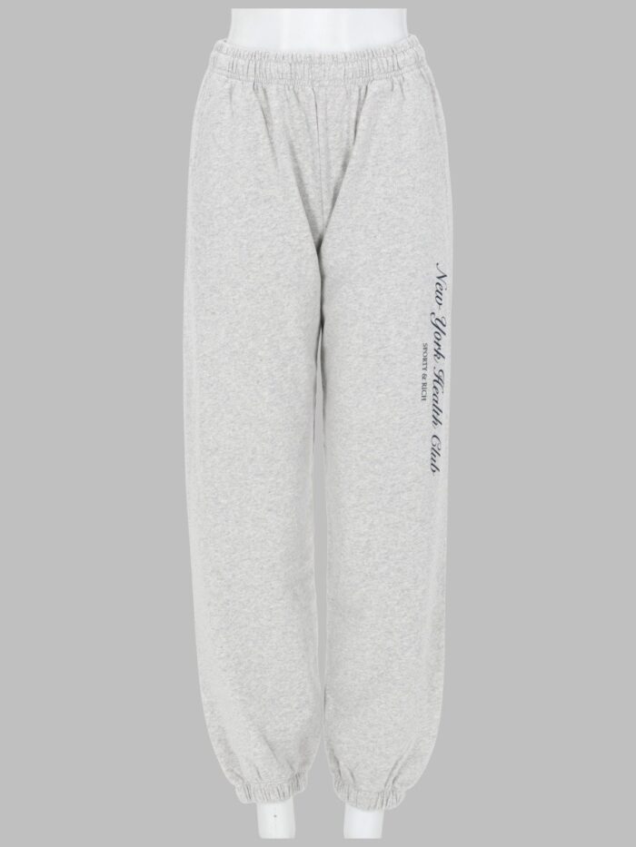 SPORTY&RICH PANTALONE SPORTIVO "NY HEALTH CLUB"