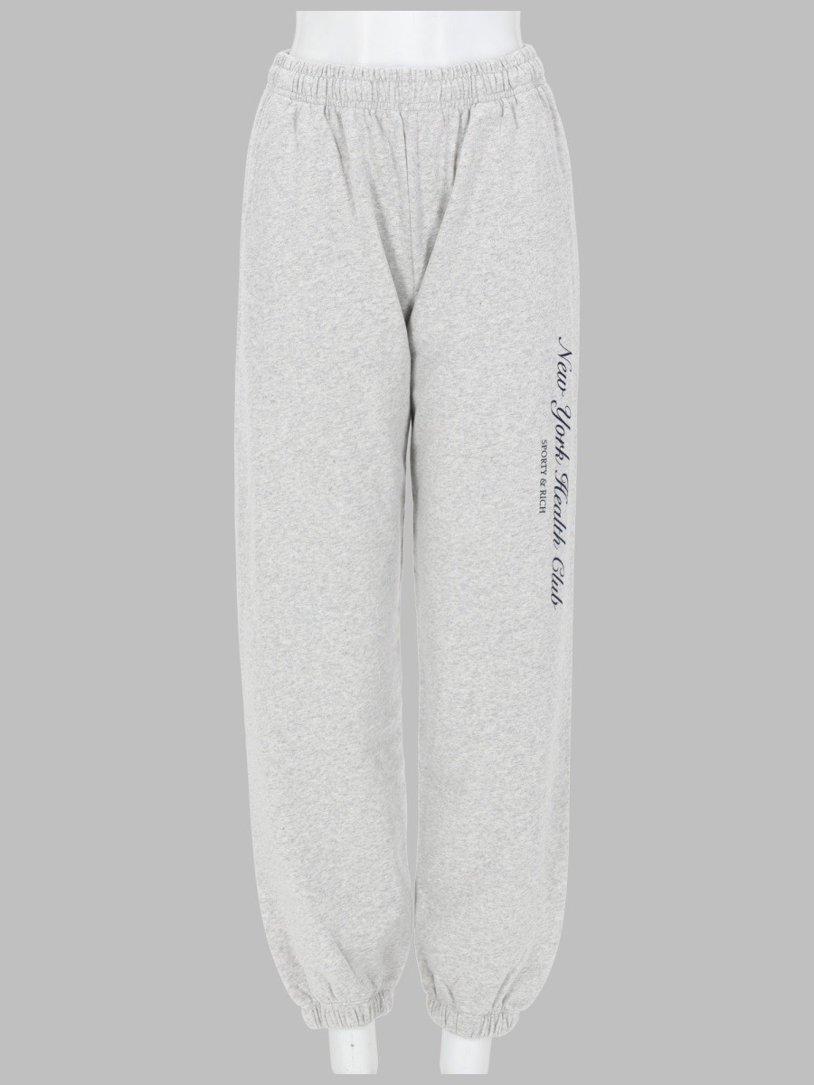 SPORTY&RICH PANTALONE SPORTIVO "NY HEALTH CLUB"