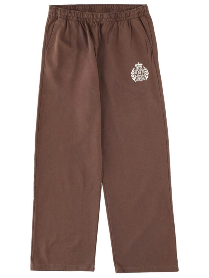 sporty&rich pants with logo SPORTY&RICH PANTS WITH LOGO