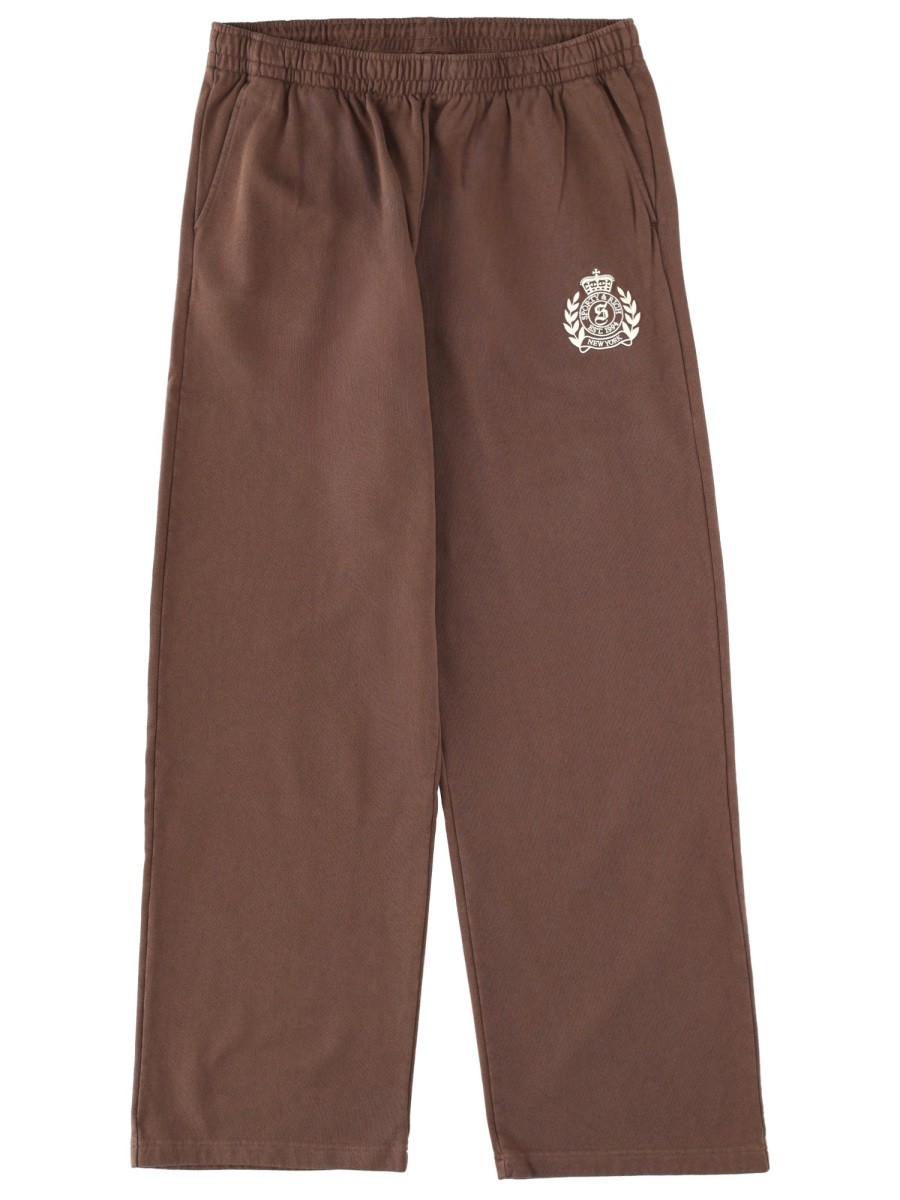 SPORTY&RICH PANTS WITH LOGO