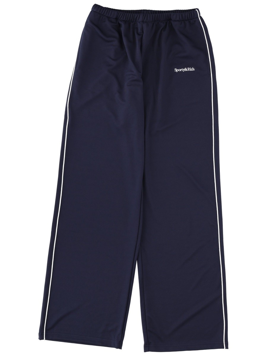 SPORTY&RICH PANTS WITH LOGO
