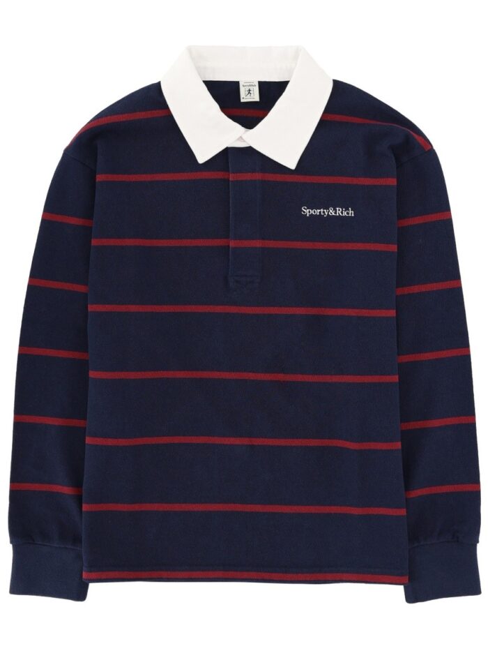 sporty&rich polo with logo SPORTY&RICH POLO WITH LOGO