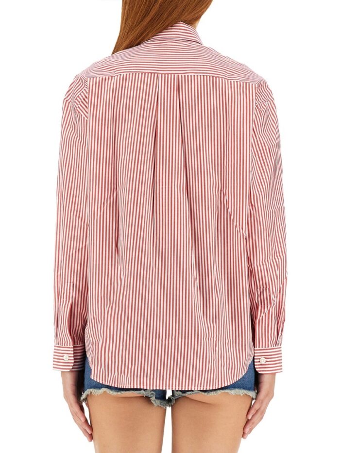 SPORTY&RICH SHIRT WITH STRIPE PATTERN