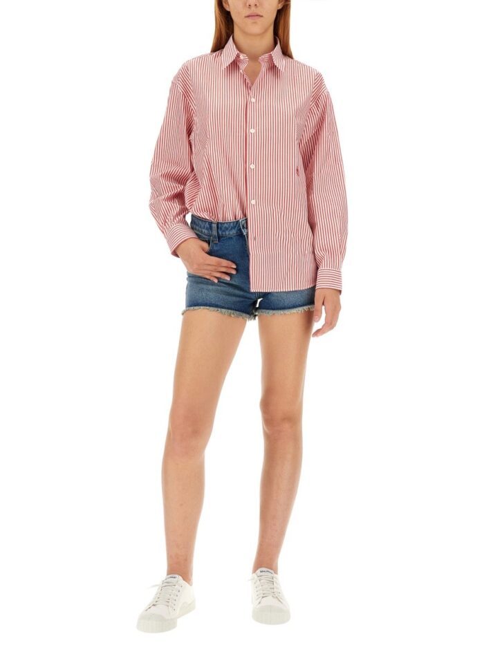 SPORTY&RICH SHIRT WITH STRIPE PATTERN