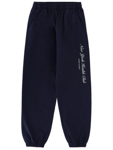 SPORTY&RICH SWEAT PANTS WITH LOGO