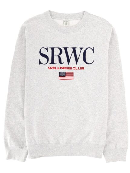 SPORTY&RICH SWEATSHIRT WITH EMBROIDERY