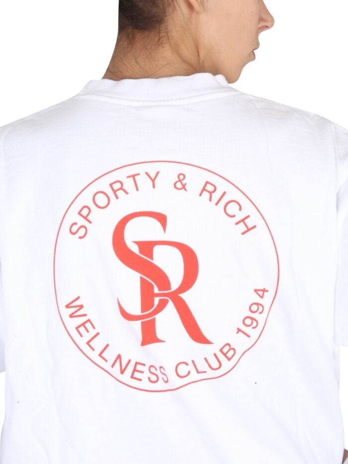 SPORTY&RICH SWEATSHIRT WITH LOGO