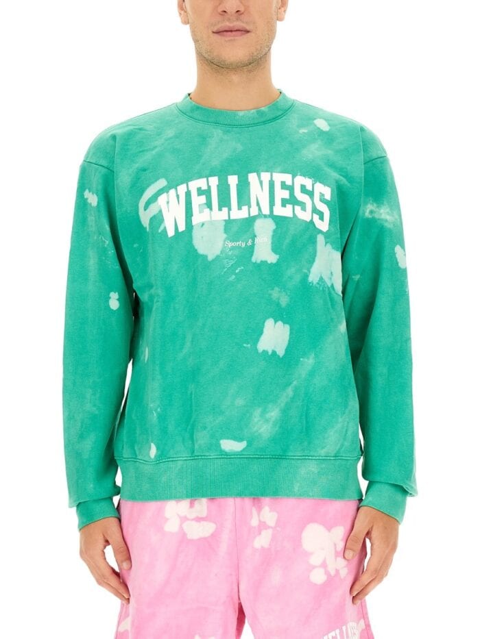 SPORTY&RICH SWEATSHIRT WITH LOGO