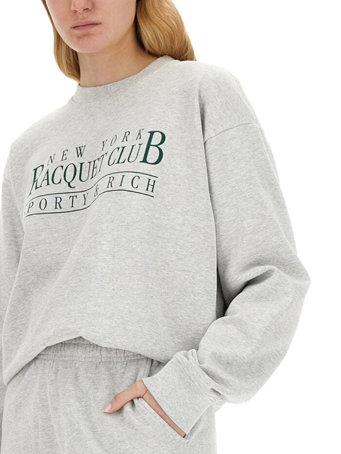 SPORTY&RICH SWEATSHIRT WITH LOGO