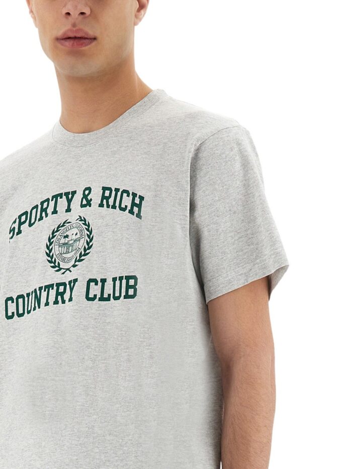 SPORTY&RICH VARSITY T-SHIRT
