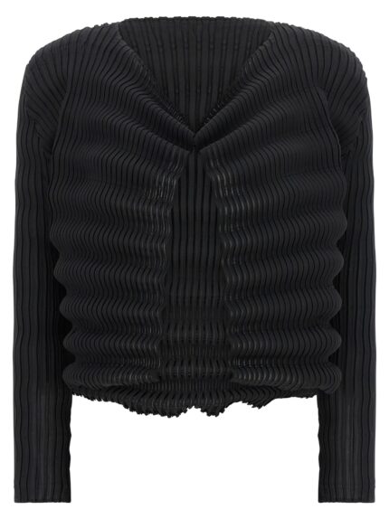ISSEY MIYAKE 'Spring Pleats' Cardigan