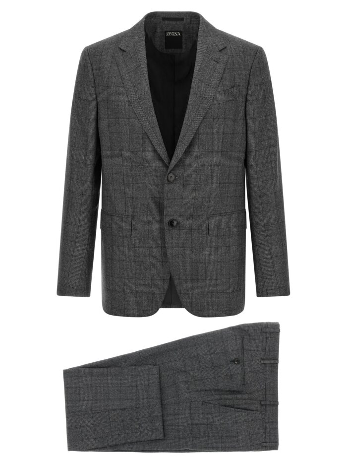 zegna square flannel dress Zegna Square Flannel Dress