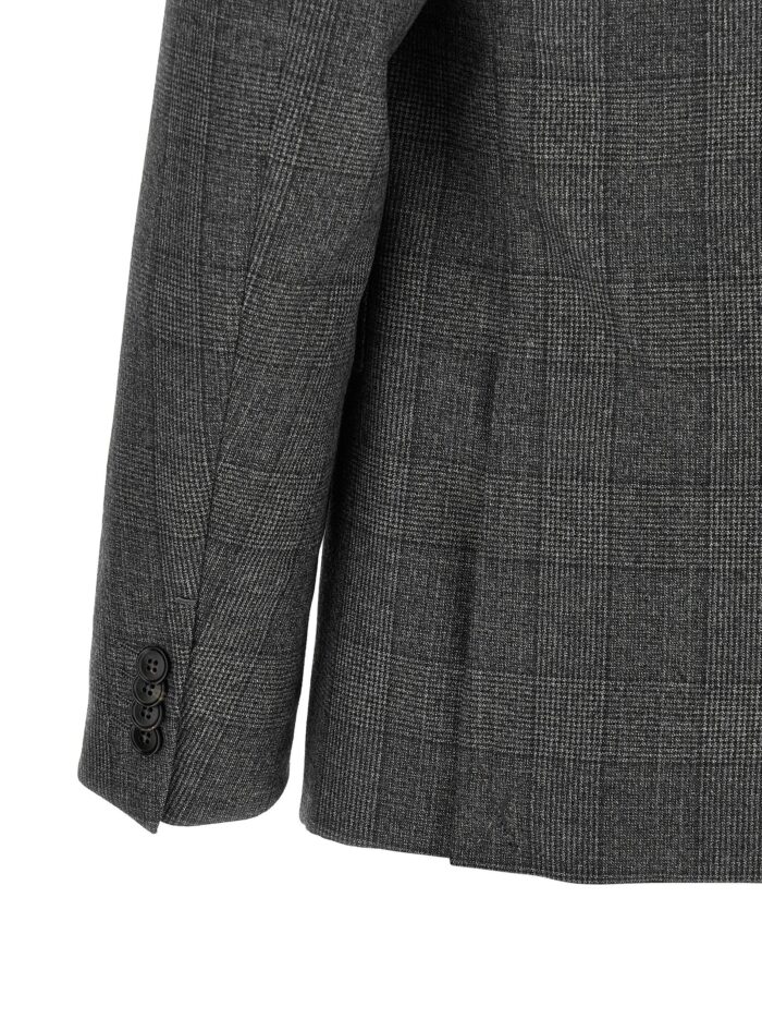 Zegna Square Flannel Dress