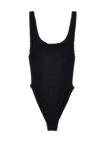 HUNZA G 'Square Neck' One-piece Swimsuit