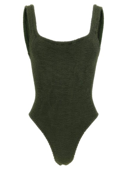HUNZA G 'Square Neck' One-piece Swimsuit