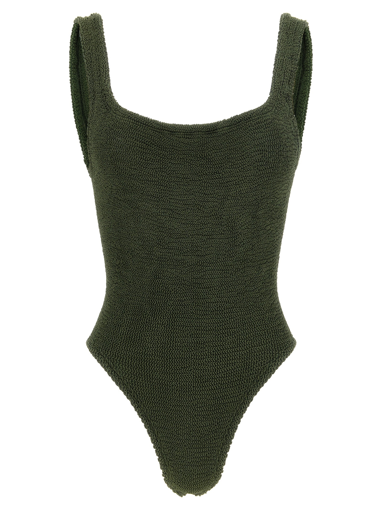 HUNZA G 'Square Neck' One-piece Swimsuit
