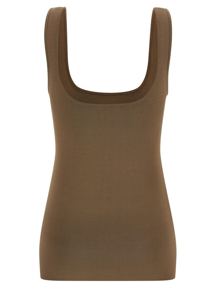 ENTIRE STUDIOS Square Neckline Top