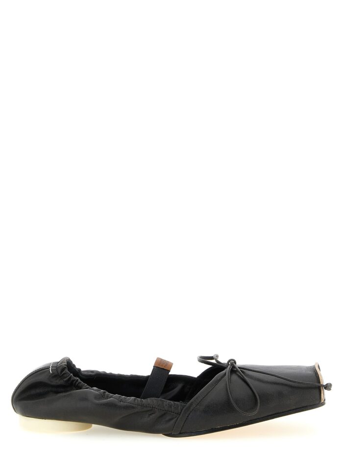 mm6 maison margiela square toe ballet flats MM6 MAISON MARGIELA Square Toe Ballet Flats