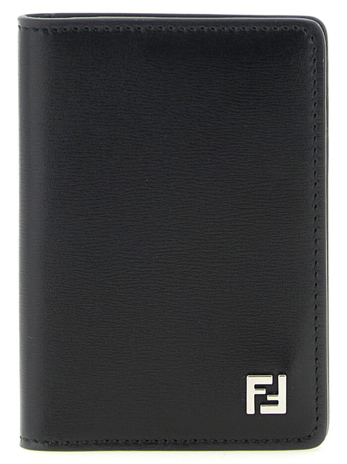 fendi 'squared ff' card holder Fendi 'Squared FF' Card Holder