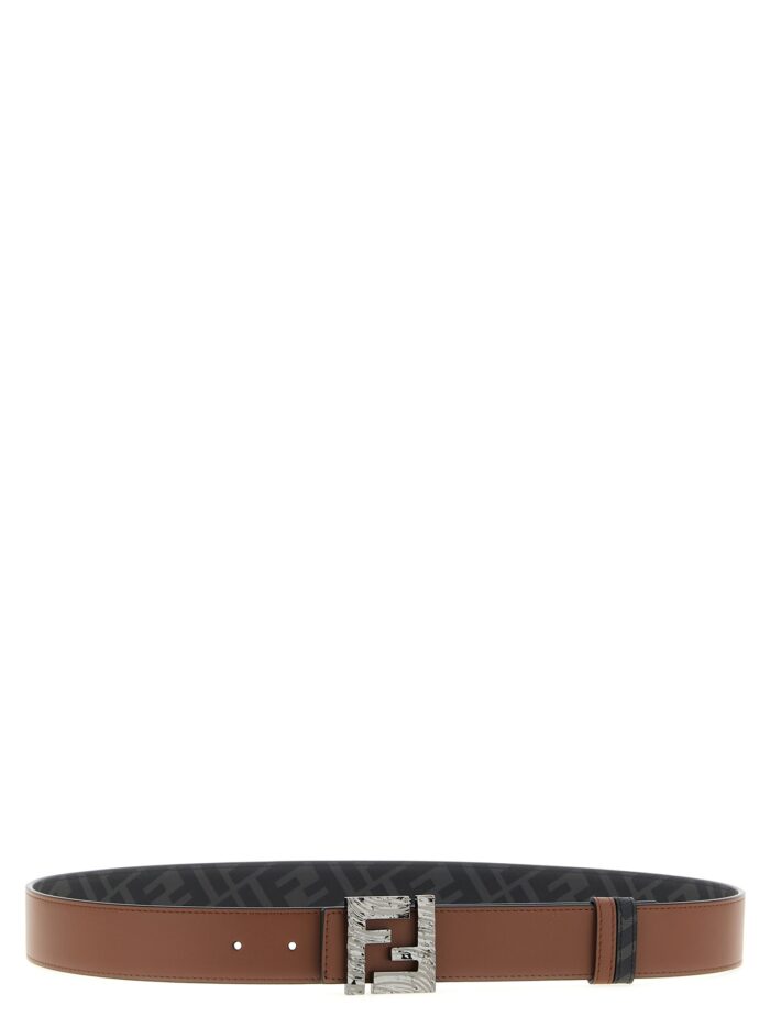 fendi 'squared ff' reversible belt Fendi 'Squared FF' Reversible Belt