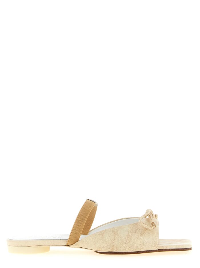 mm6 maison margiela squared toe sandals MM6 MAISON MARGIELA Squared Toe Sandals