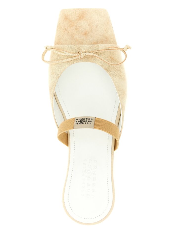MM6 MAISON MARGIELA Squared Toe Sandals