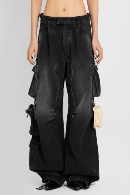 SSHEENA Denim Cargo Trousers