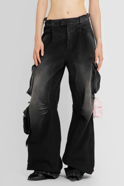 SSHEENA Denim Cargo Trousers