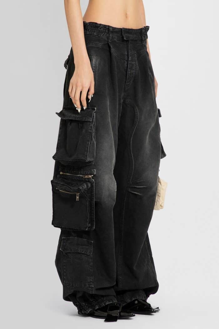 SSHEENA Denim Cargo Trousers